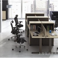 现代简约办公家具职员办公桌4人 公司电脑办公桌椅时尚工作位组