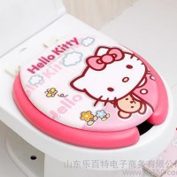 韩国 hello kittyU型马桶盖 马桶圈/坐便圈 粉色